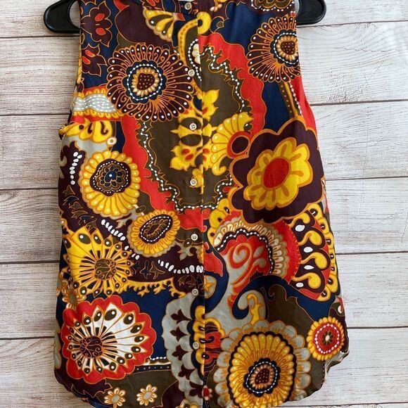 J CREW SLEEVELESS‎ TOP IN 100% SILK - Picture 4 of 6